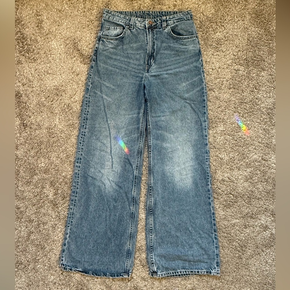 Divided Women’s High-Rise Wide Leg Jeans | 06